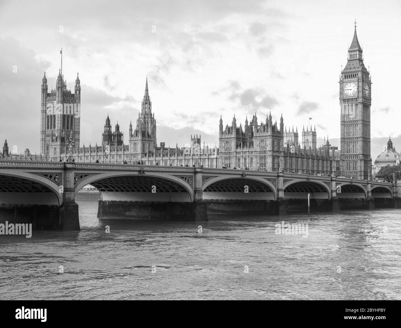 Die Westminster Bridge Stockfoto
