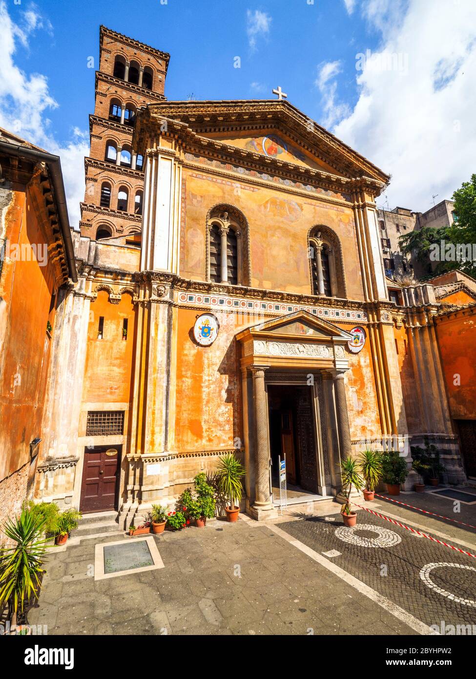 Basilica di Santa Pudenziana - Rom, Italien Stockfoto