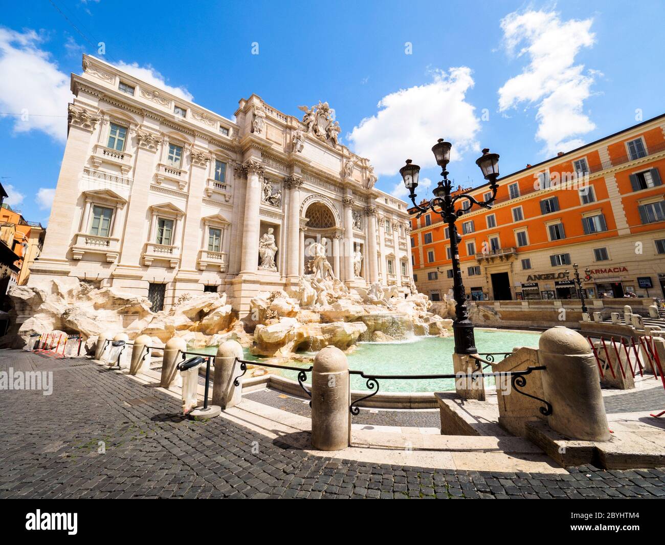 Der Trevi Brunnen - Rom, Italien Stockfoto