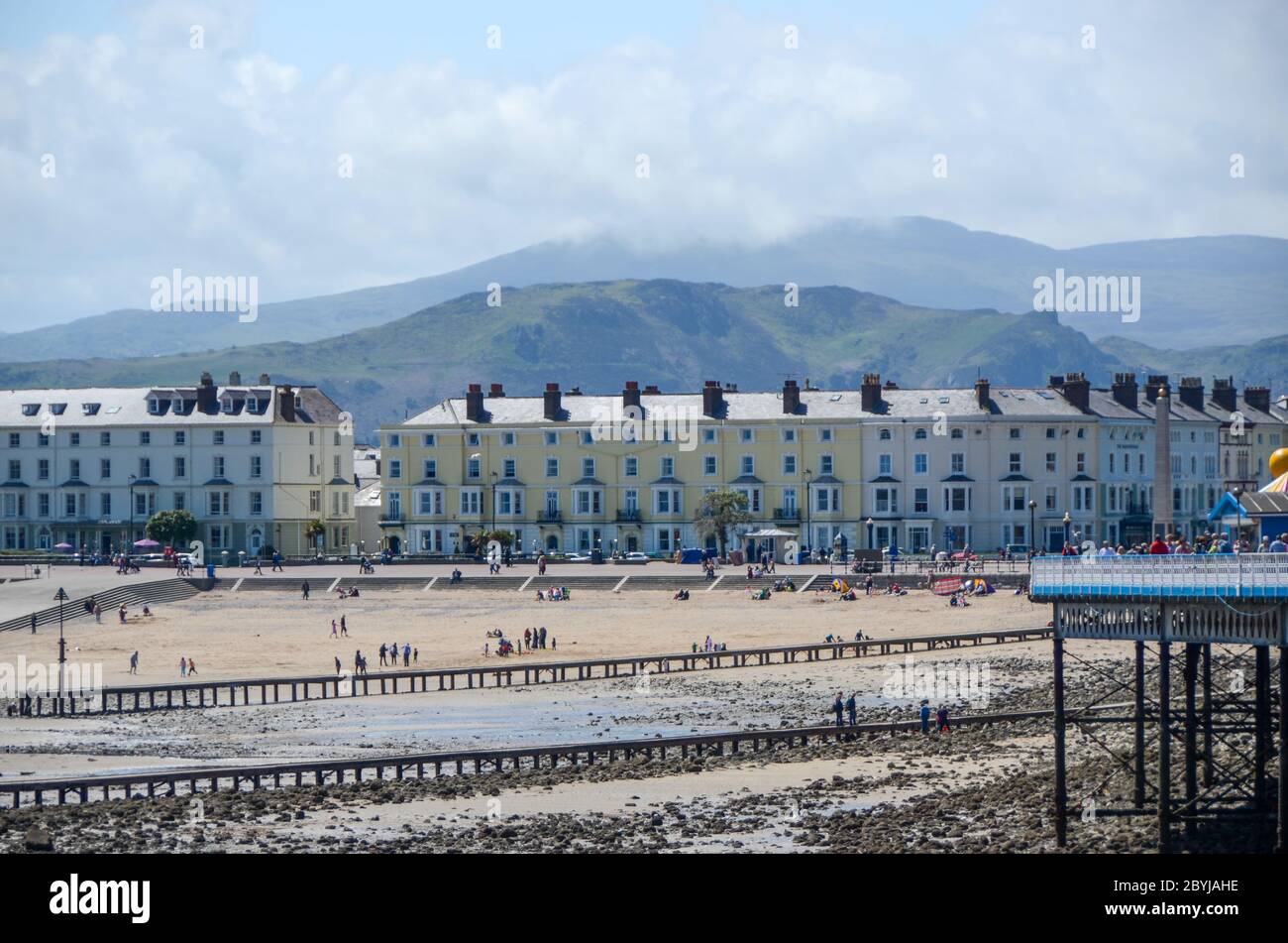 Llandudno, Wales Sommer 2013 Stockfoto