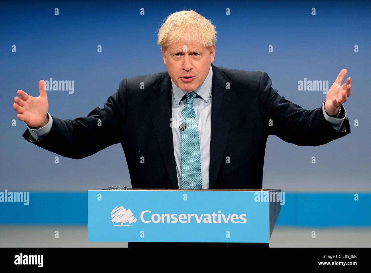 BORIS JOHNSON, 2019 Stockfoto