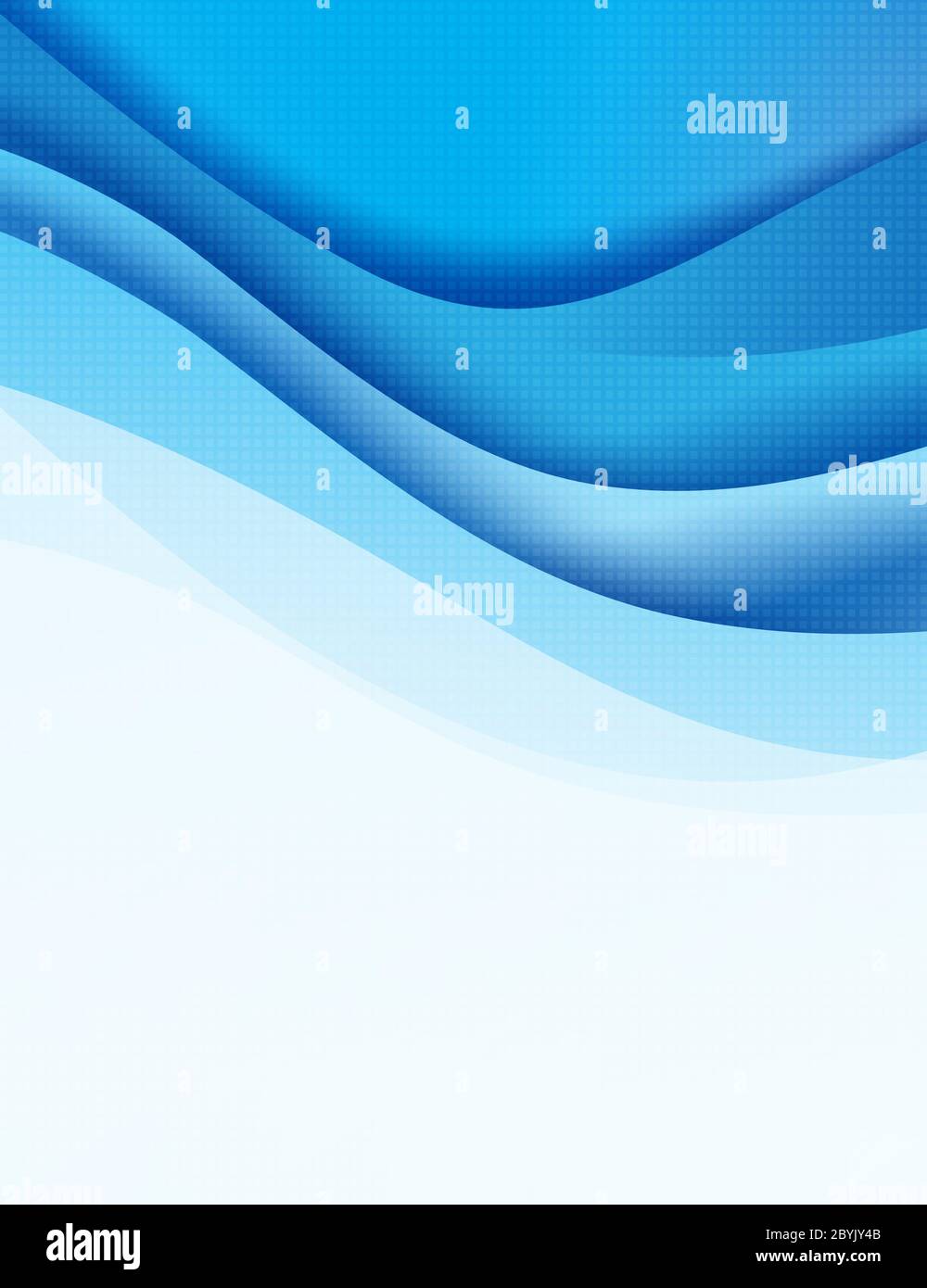 Abstrakter Hintergrund blau dunkel Kurve Mischung geschichteten und überlappen Element, moderne und elegante Vektor-Illustration eps10 Stockfoto