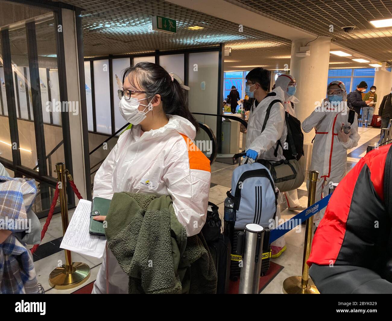 Internationaler Flughafen Bole Stockfoto