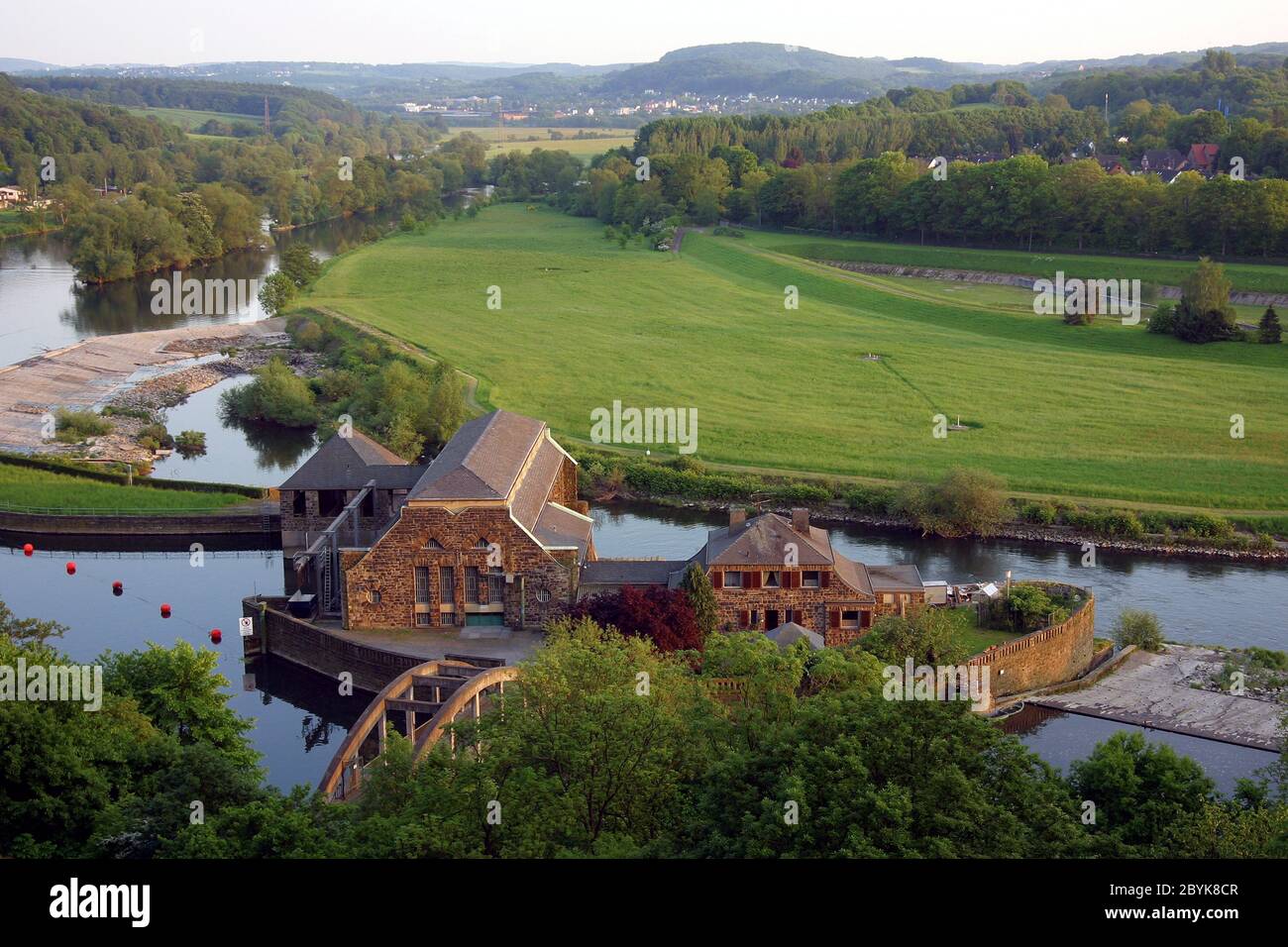 Das Ruhrtal, Witten, Deutschland Stockfoto