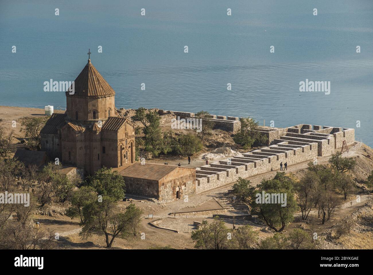 Insel Akdamar Stockfoto