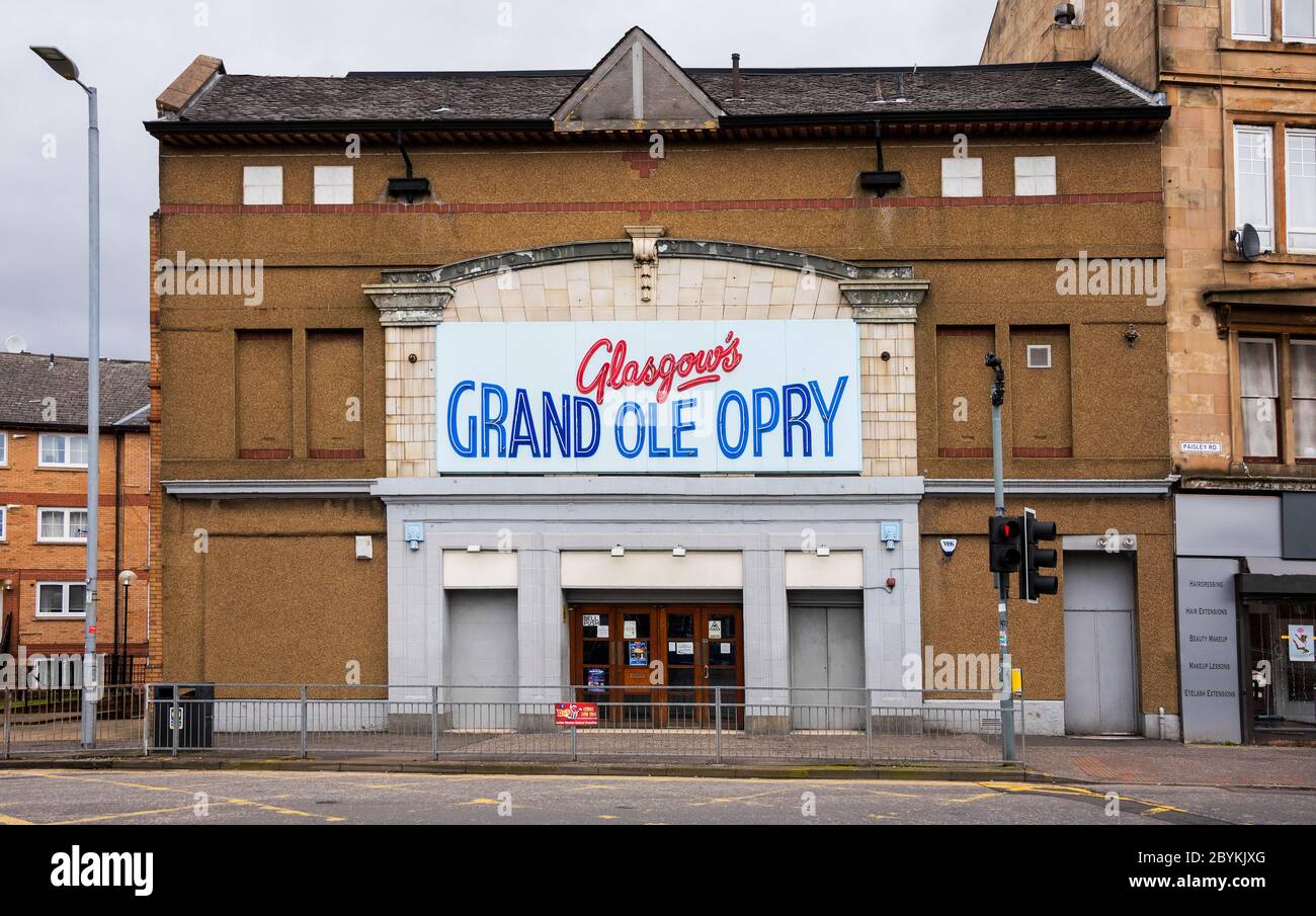Grand Ole Opry, Country & Western Music, Paisley Road toll, Govan Glasgow Schottland Stockfoto