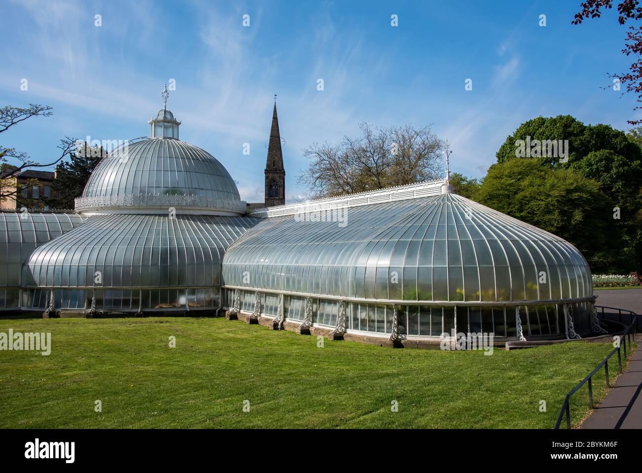 Kibble Palace, Botanic Gardens Glasgow, Schottland Stockfoto
