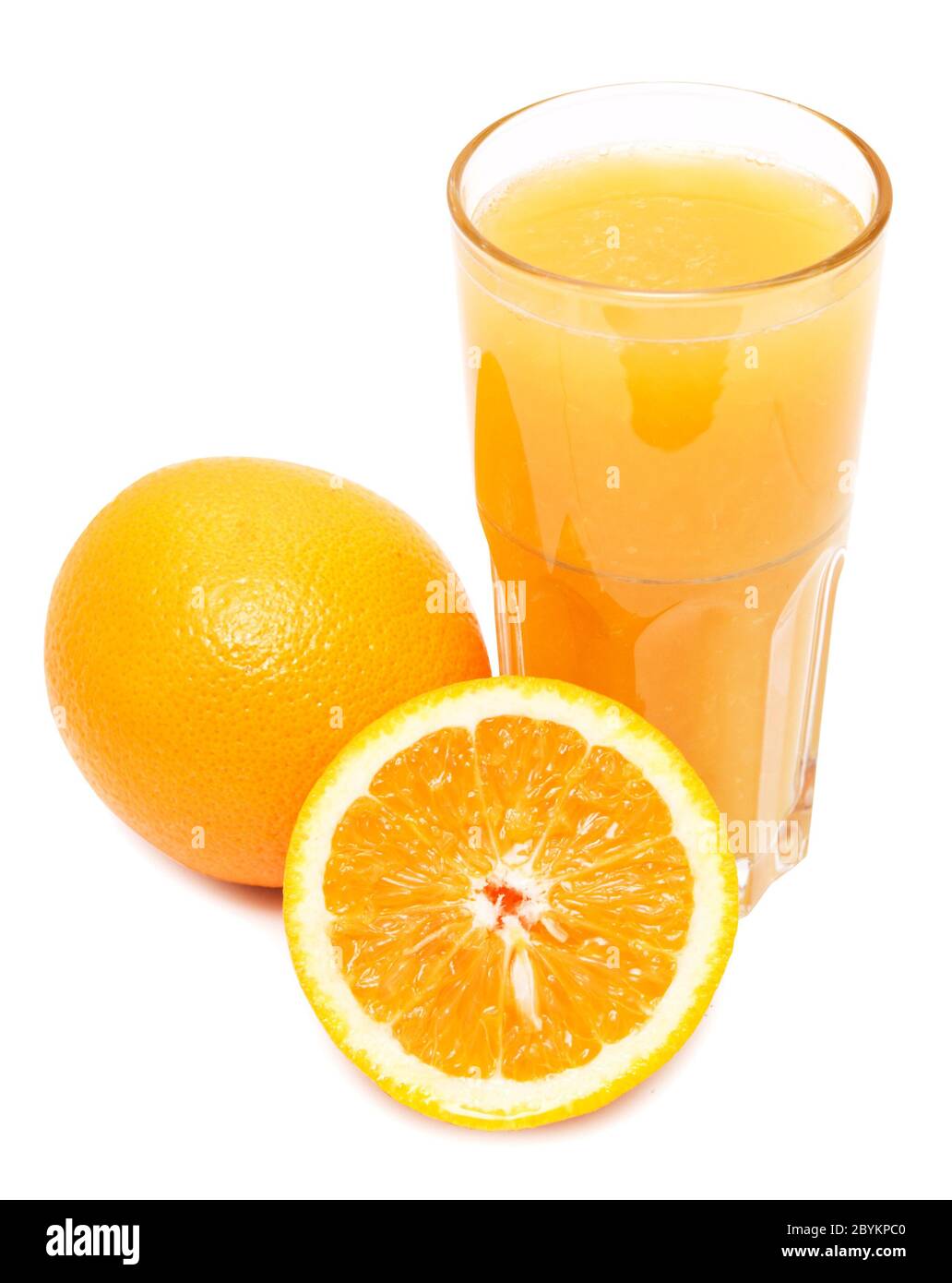 Orangensaft Stockfoto