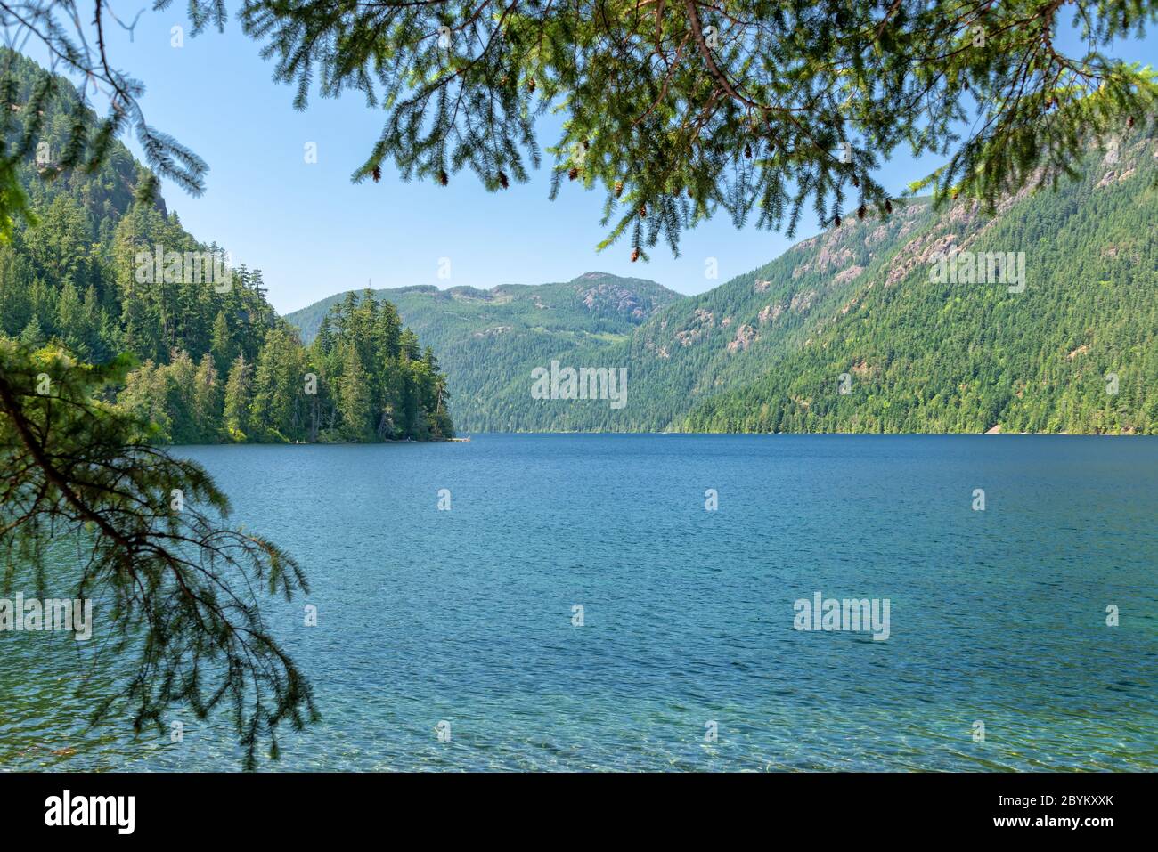 Lake Cameron in Vancouver Island, British Columbia, Kanada Stockfoto