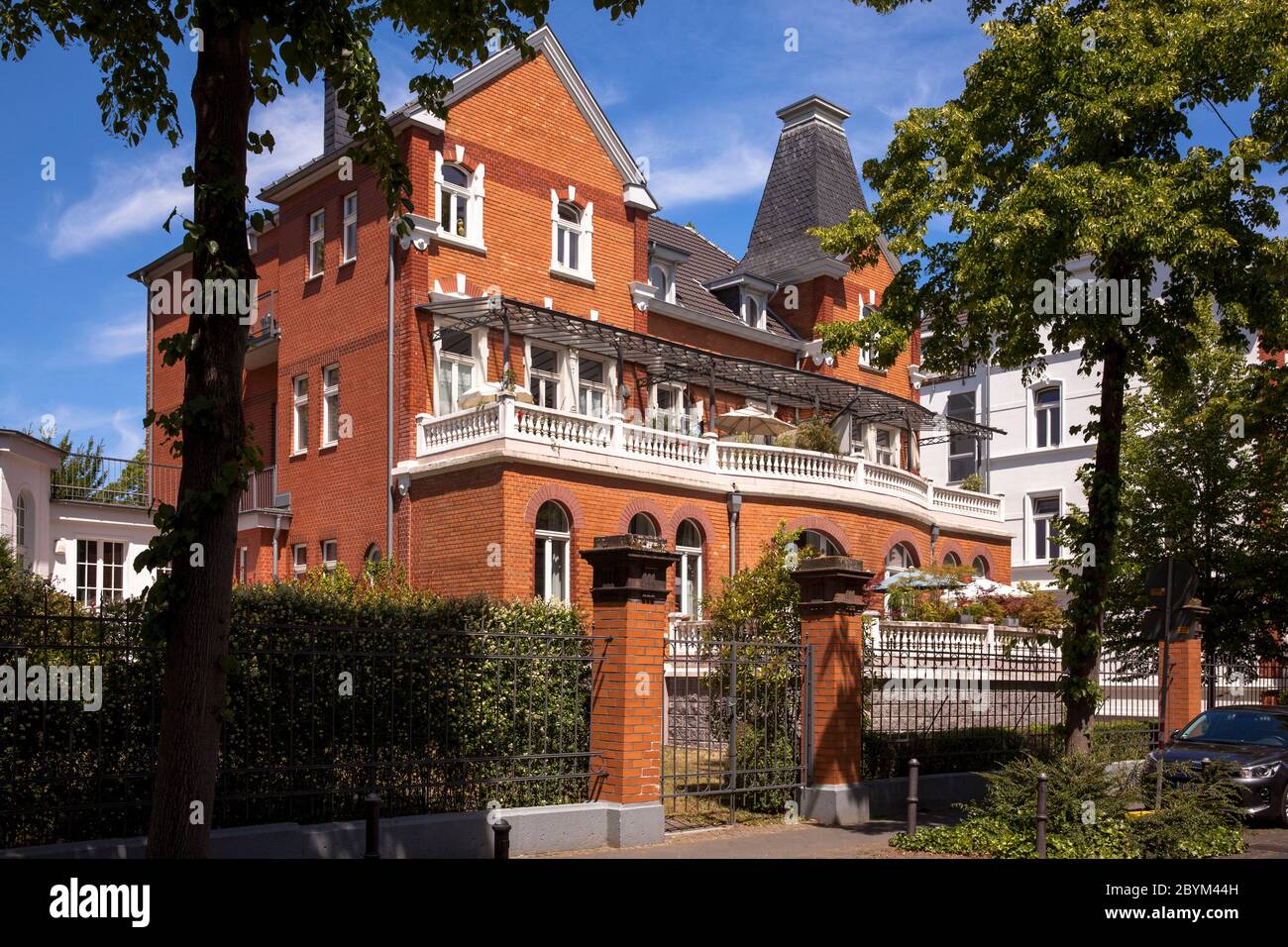 villa in der Rheinallee in Bonn-Bad Godesberg, Nordrhein-Westfalen, Deutschland. Villa an der Rheinallee in Bonn-Bad Godesberg, Nordrhein-Westfalen, Deuts Stockfoto