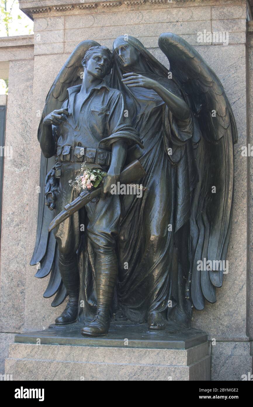 World war One Monument, gelegen im Prospect Park in Lakeside, gewidmet Soldaten, die aus Brooklyn, New York getötet wurden. Bildhauer: Augustus Lukeman Stockfoto