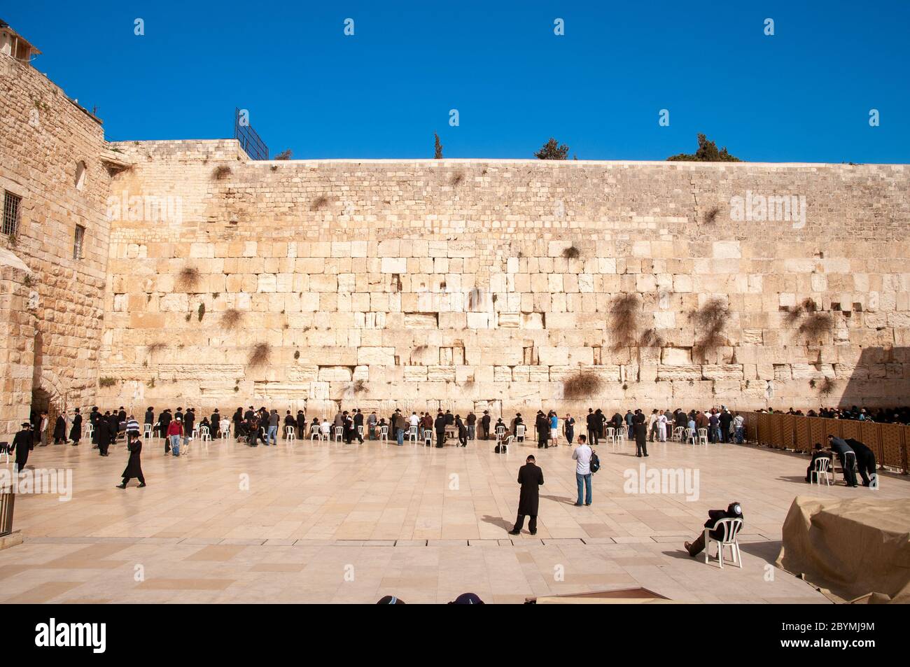 Die Klagemauer, Jerusalem, Israel Stockfoto