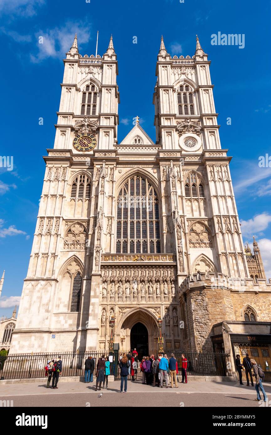 Westminster Abbey, London, England, UK Stockfoto