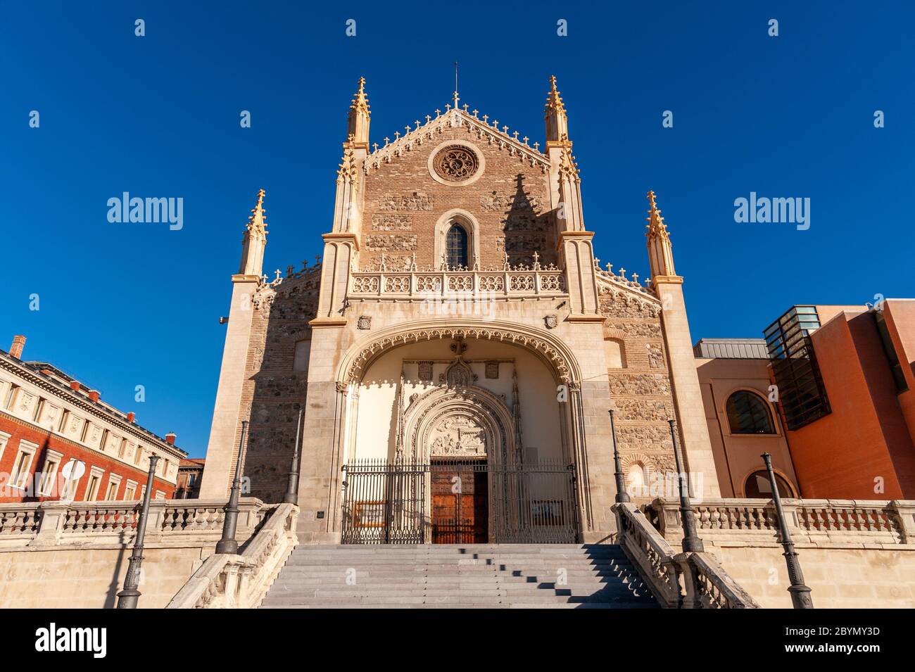 San Jerónimo el Real, Madrid, Spanien Stockfoto