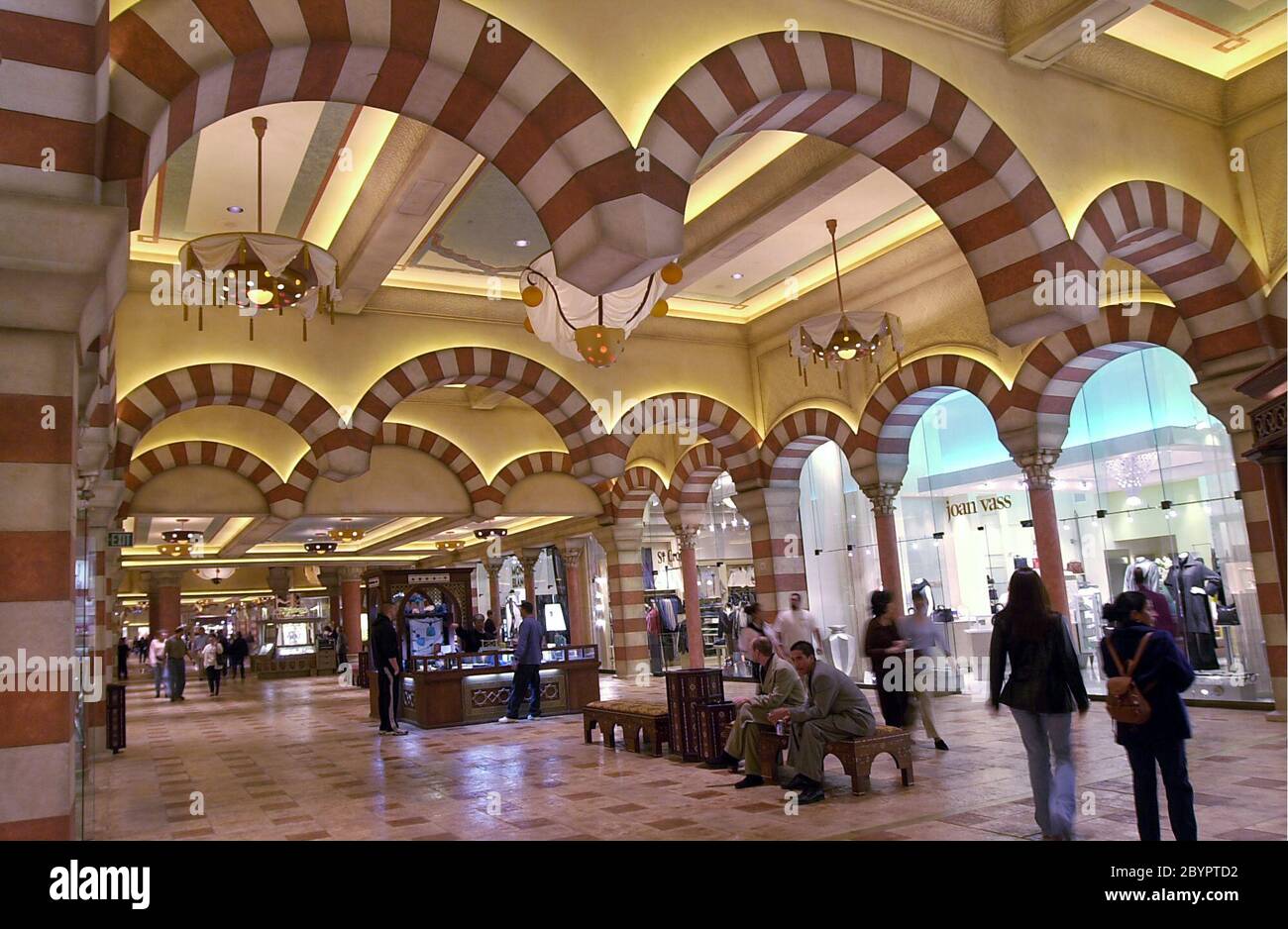 Aladin Hotel Las Vegas 031 Hotel und die wichtigsten Orte in Las Vegas der schönste Ort in Las Vegas Stockfoto