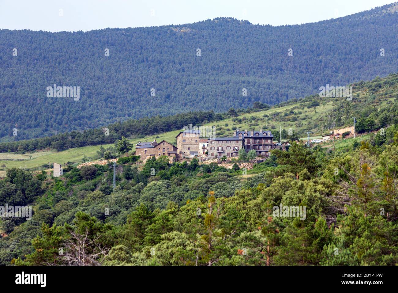 Dorf in Lleida Provinz, Katalonien, Spanien Stockfoto