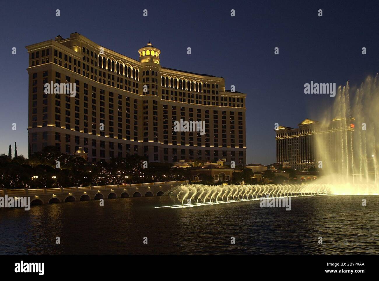 Bellagio Hotel Las Vegas 075 Hotel und die wichtigsten Orte in Las Vegas der schönste Ort in Las Vegas Stockfoto