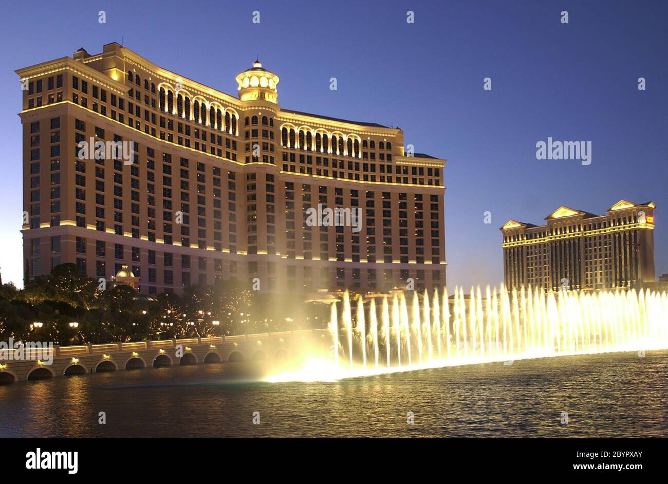 Bellagio Hotel Las Vegas 076 Hotel und die wichtigsten Orte in Las Vegas der schönste Ort in Las Vegas Stockfoto