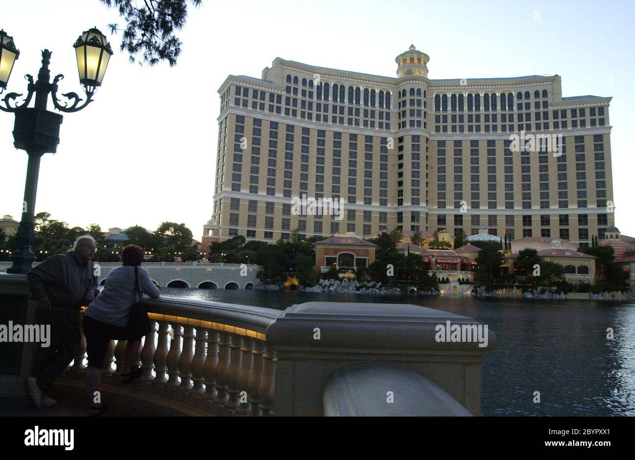 Bellagio Hotel Las Vegas 081 Hotel und die wichtigsten Orte in Las Vegas der schönste Ort in Las Vegas Stockfoto