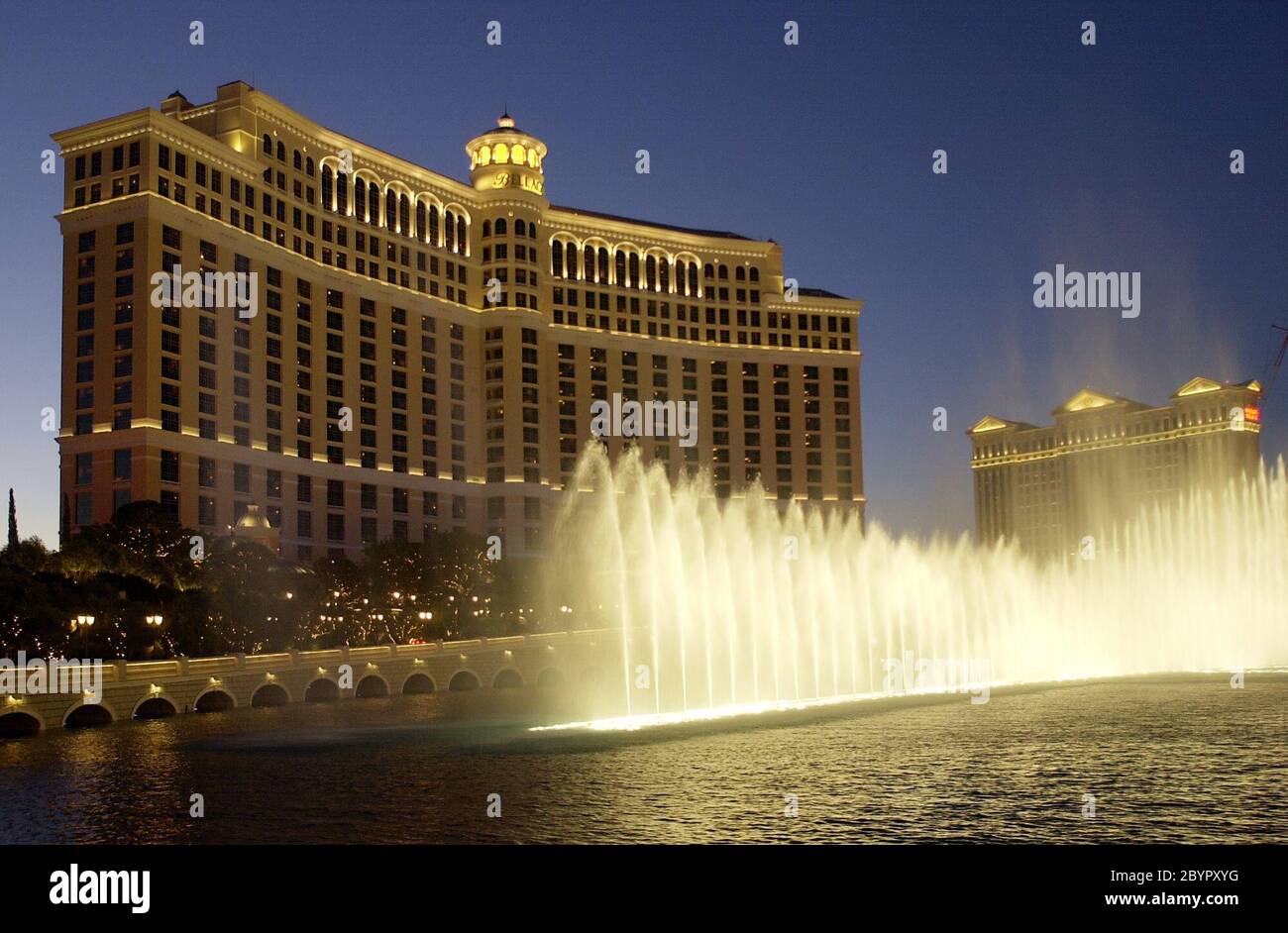 Bellagio Hotel Las Vegas 084 Hotel und die wichtigsten Orte in Las Vegas der schönste Ort in Las Vegas Stockfoto