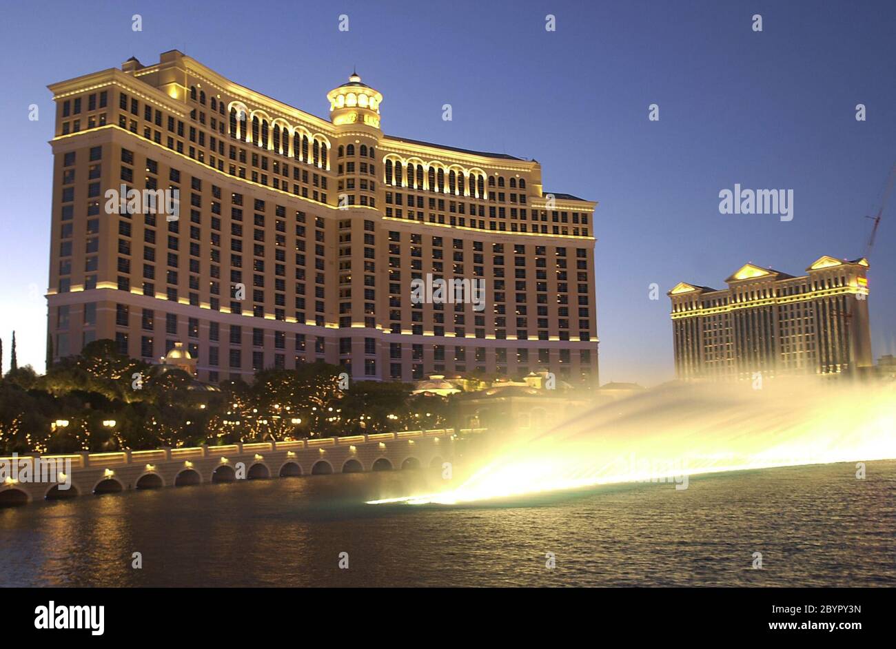 Bellagio Hotel Las Vegas 086 Hotel und die wichtigsten Orte in Las Vegas der schönste Ort in Las Vegas Stockfoto