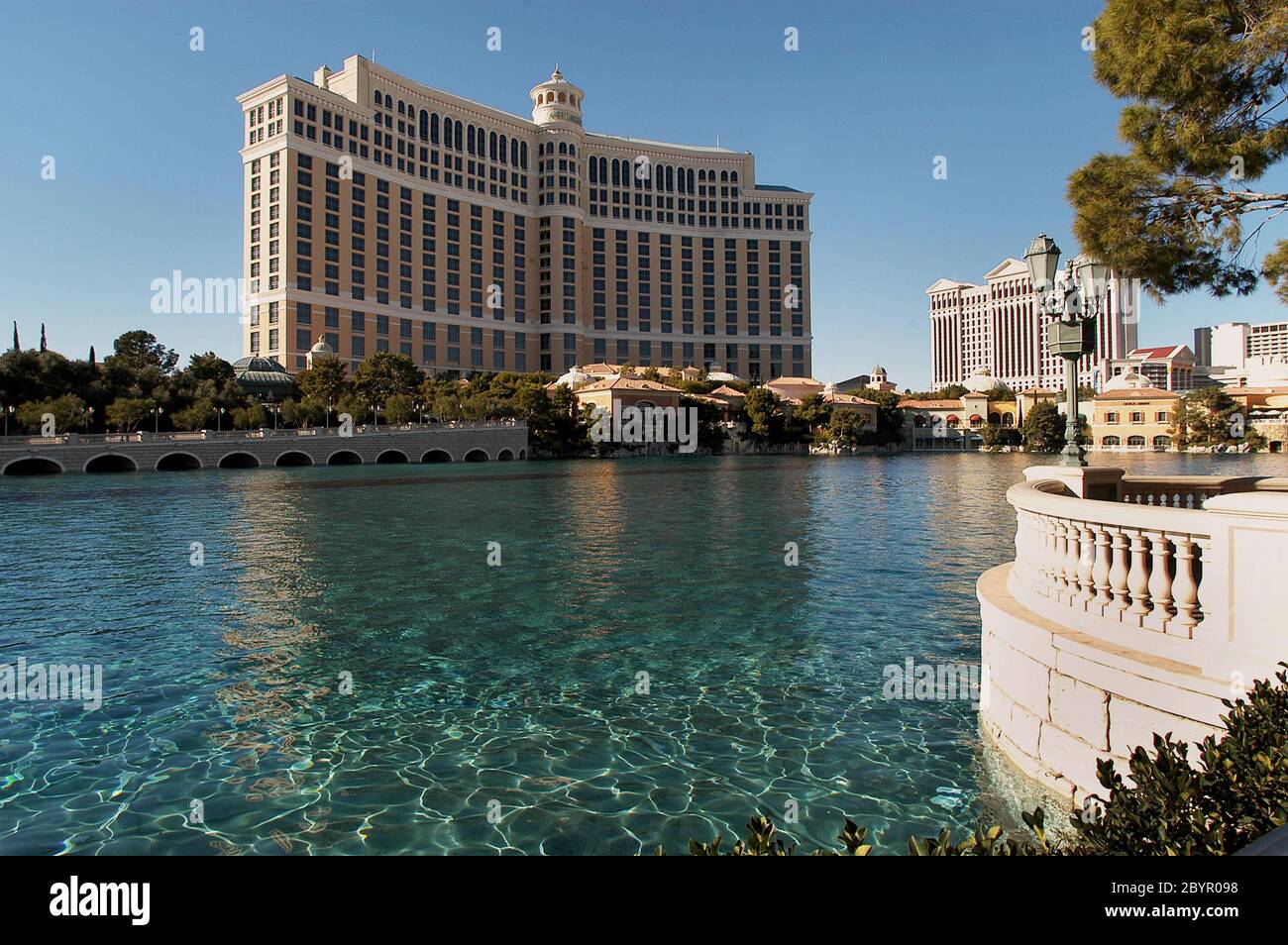Bellagio Hotel Las Vegas 107 Hotel und die wichtigsten Orte in Las Vegas der schönste Ort in Las Vegas Stockfoto