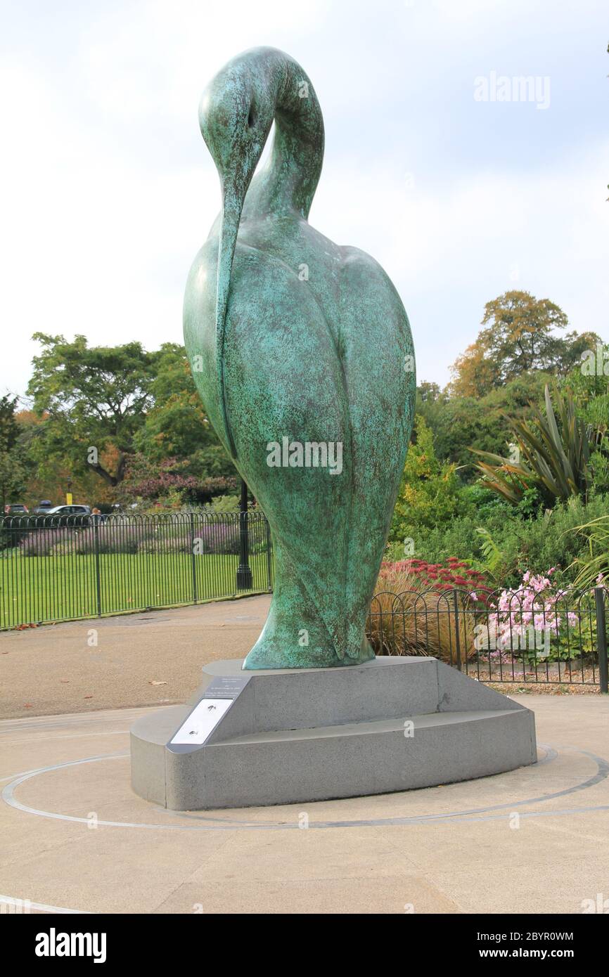 Die Kensington Gardens in London, England Stockfoto