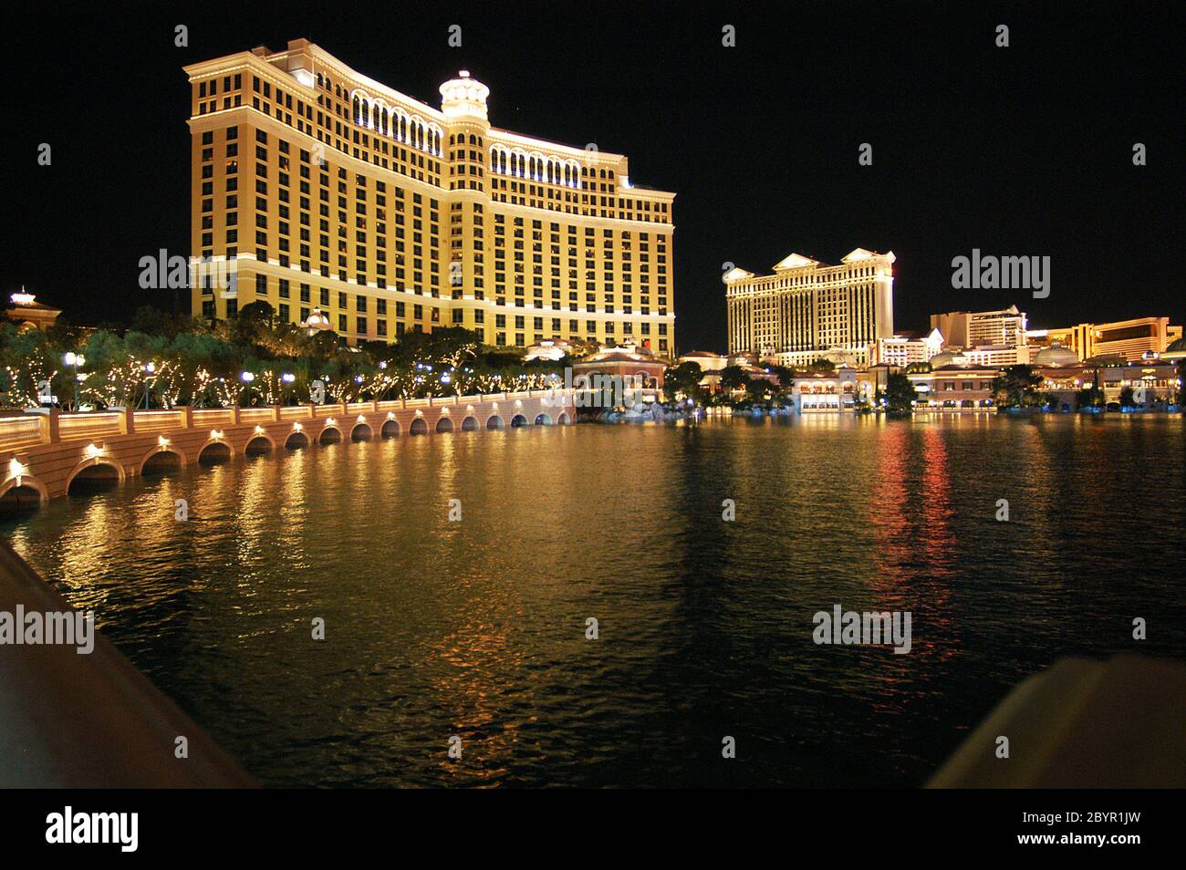 Bellagio Hotel Las Vegas 132 Hotel und die wichtigsten Orte in Las Vegas der schönste Ort in Las Vegas Stockfoto