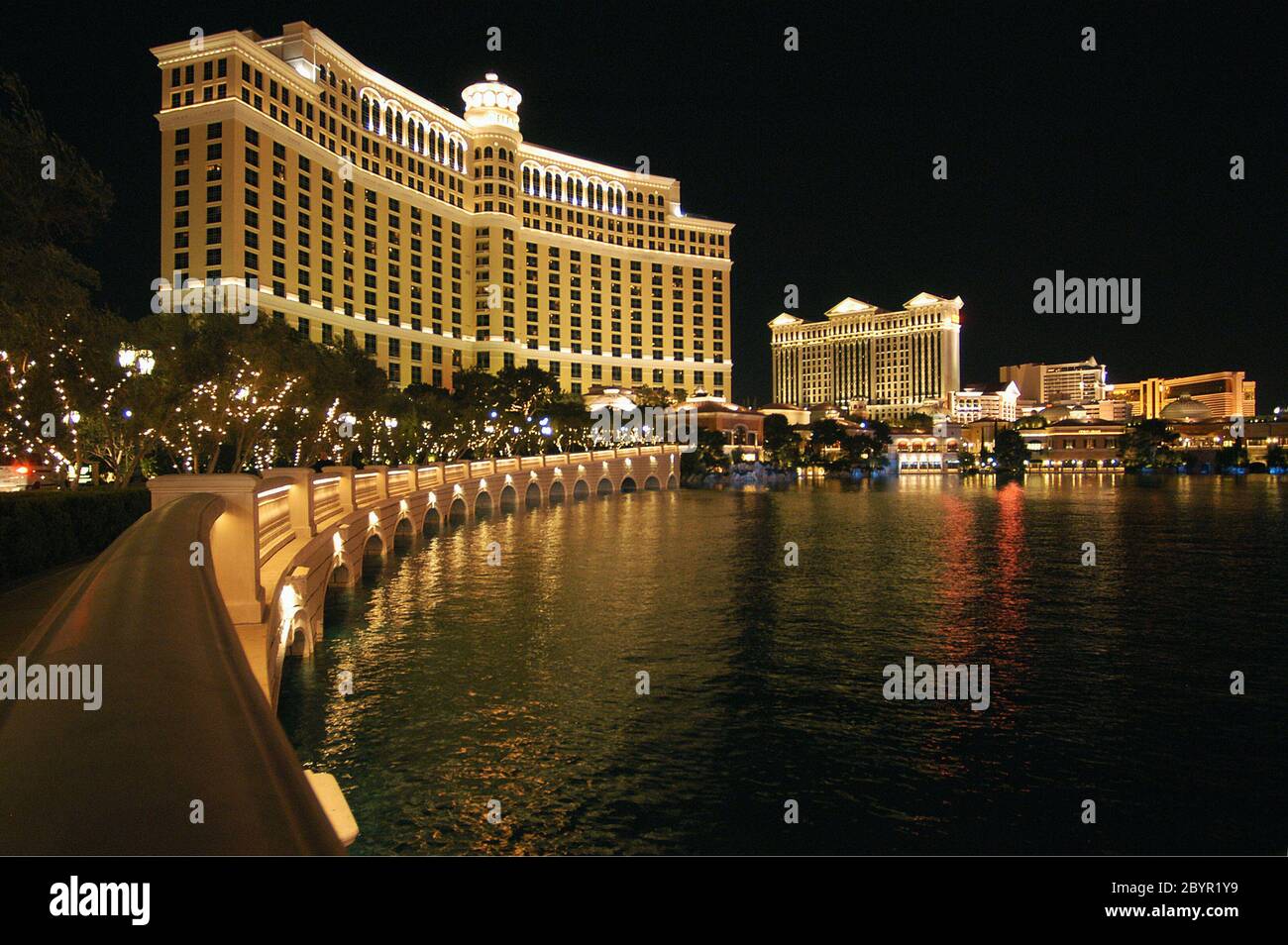 Bellagio Hotel Las Vegas 136 Hotel und die wichtigsten Orte in Las Vegas der schönste Ort in Las Vegas Stockfoto