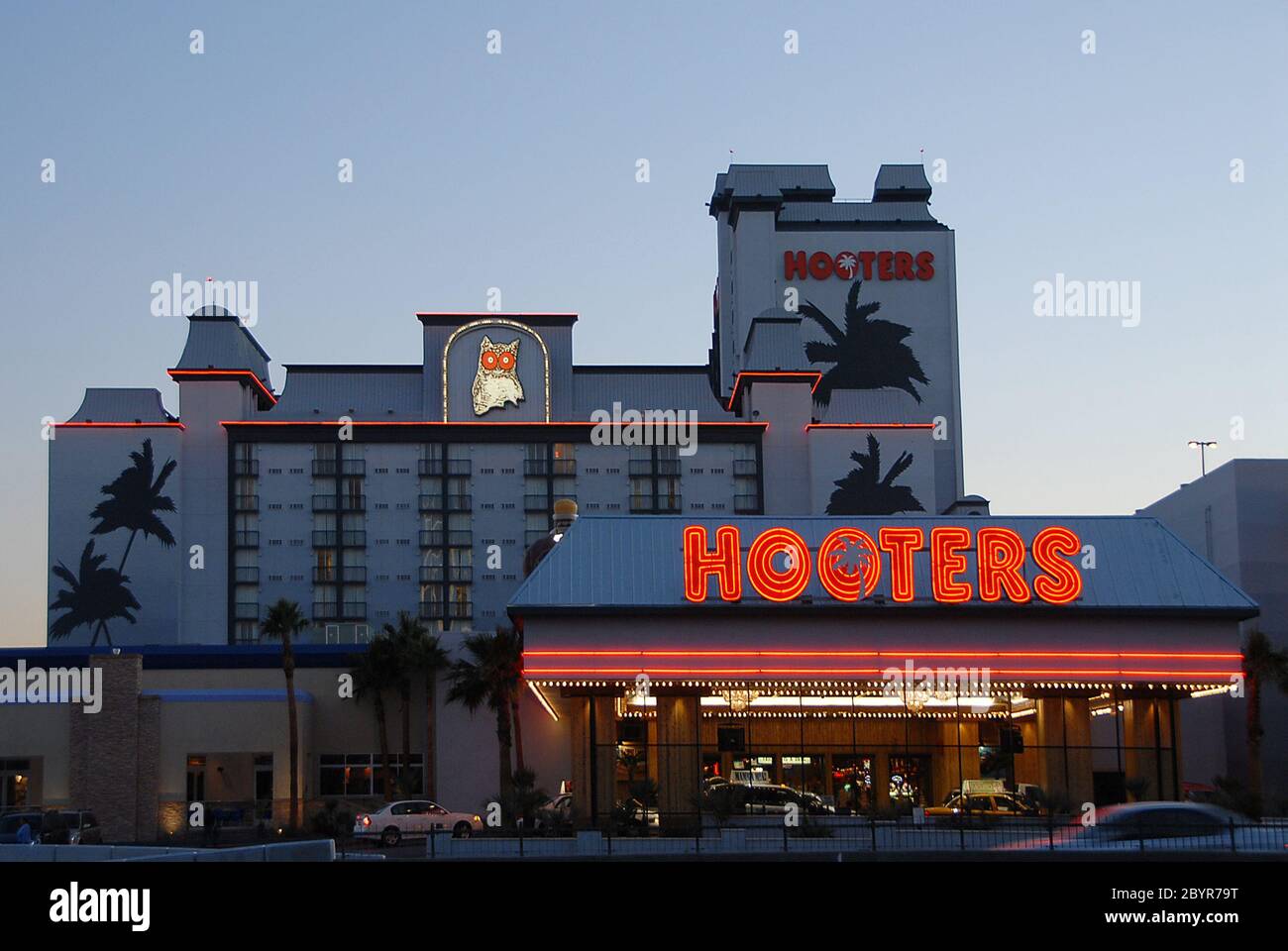 Hootter Hotel Las Vegas 257 Hotel und die wichtigsten Orte in Las Vegas der schönste Ort in Las Vegas Stockfoto