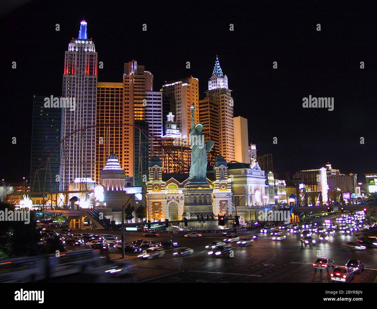 New York Hotel NYNY Hotel Las Vegas 387 Hotel und die wichtigsten Orte in Las Vegas der schönste Ort in Las Vegas Stockfoto