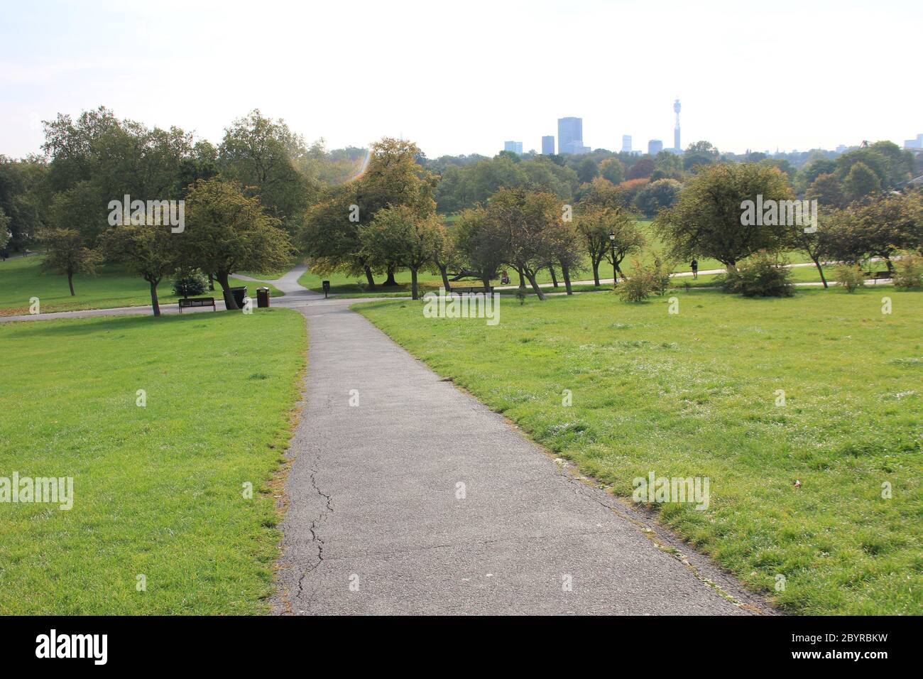 Primrose Hill in London, England Stockfoto