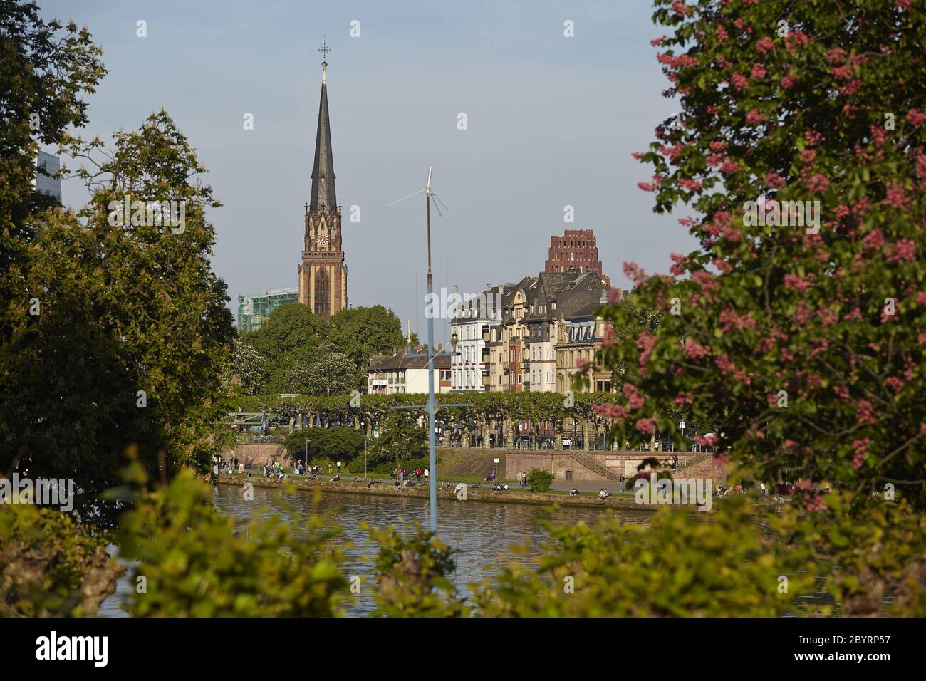 Frankfurt - Kirche der drei Könige Stockfoto