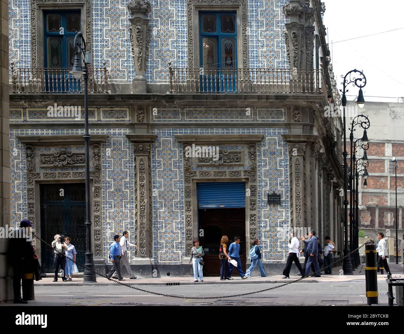Casa de Azulejos, Mexiko-Stadt, Mexiko Stockfoto