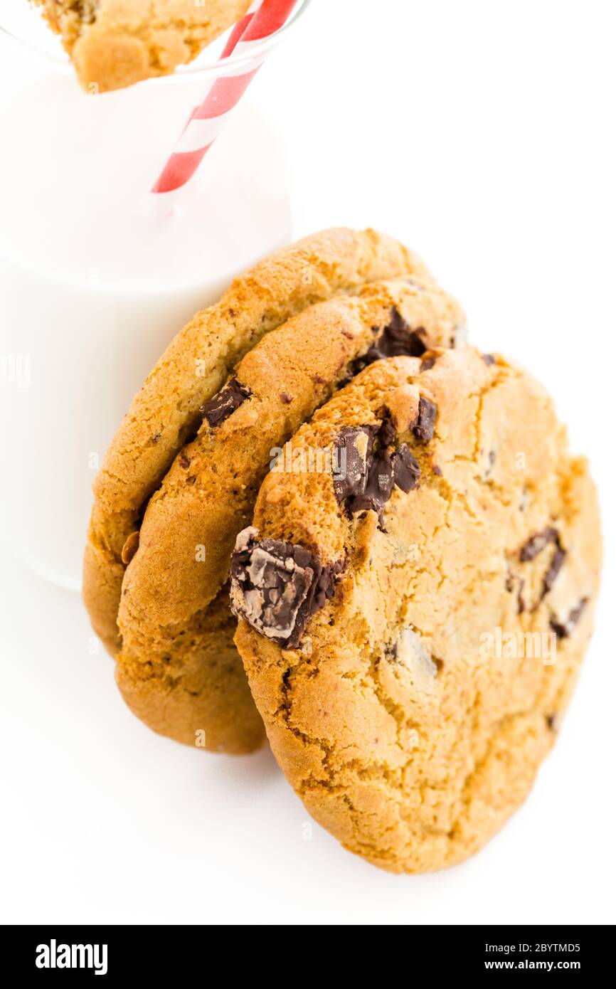 Chocolate Chunk Cookies Stockfoto
