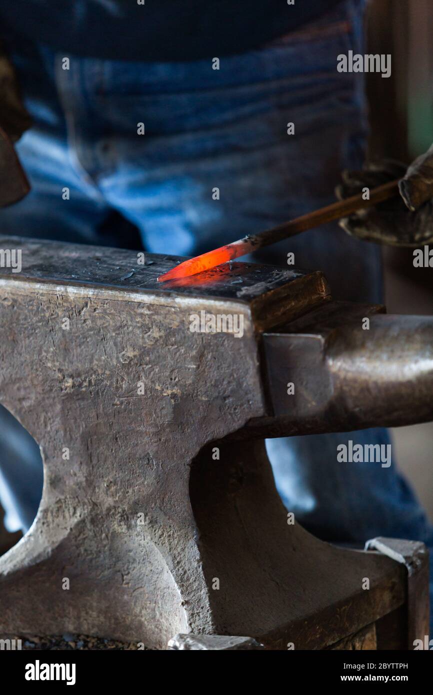 Schmiede Stockfoto