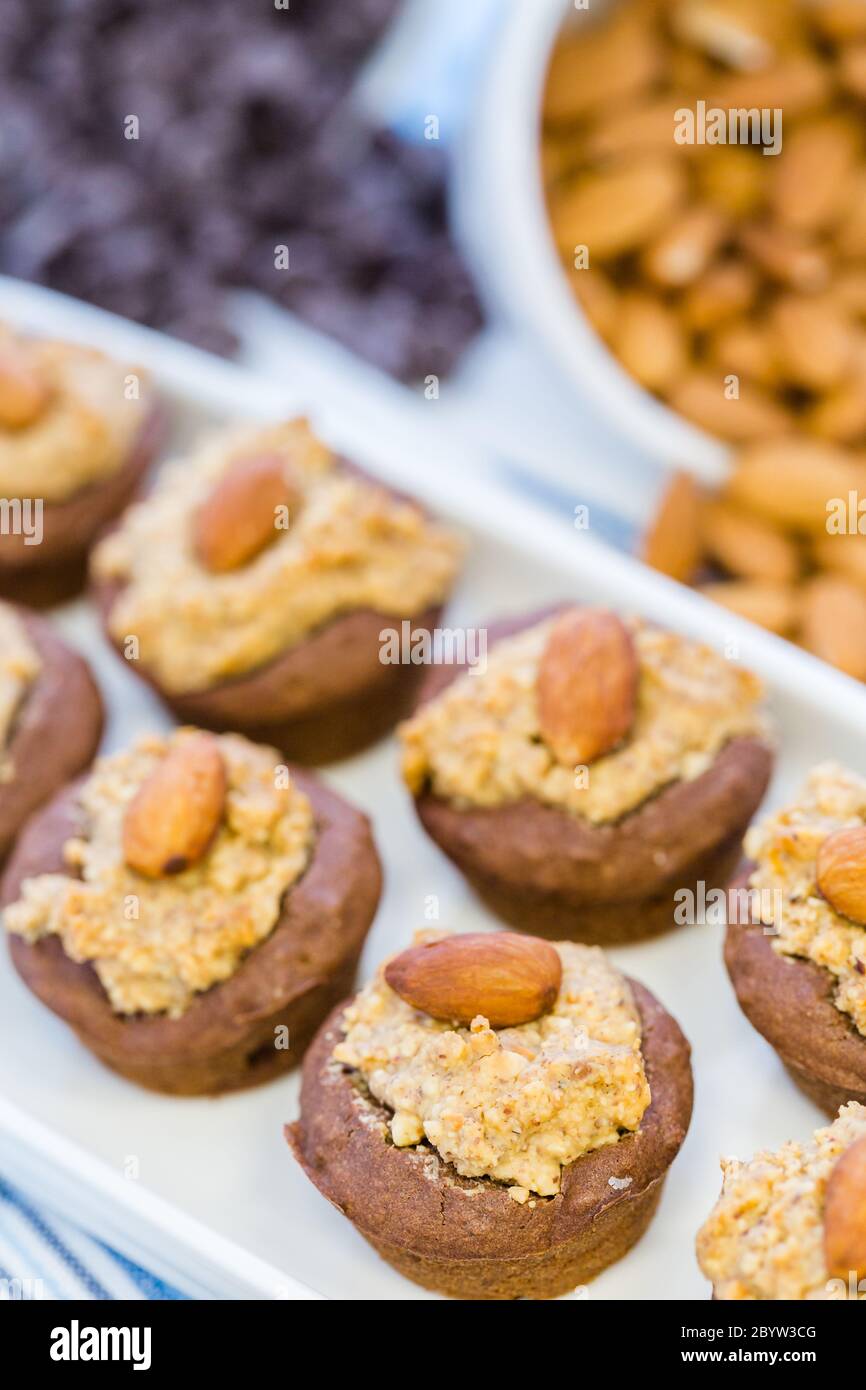Schokoladen-Snacks Stockfoto