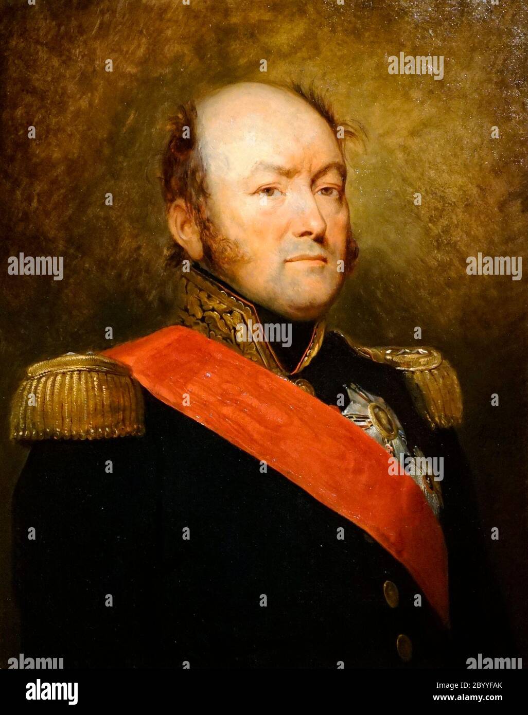 Jean-Baptiste Drouet, Graf von Erlon (1765-1844). Stabschef von Marschall Lefebvre dann Marschall Lannes, nahm er an der Unterwerfung von Tirol dann nahm am Spanischen Krieg. Stockfoto