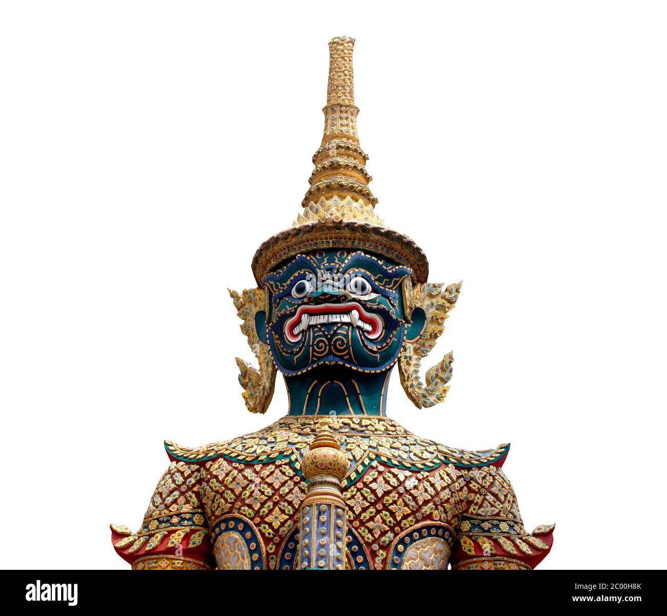 thai-Riesengatter oder Yak, Wat Phra Kaew, Bangkok, thailand Stockfoto