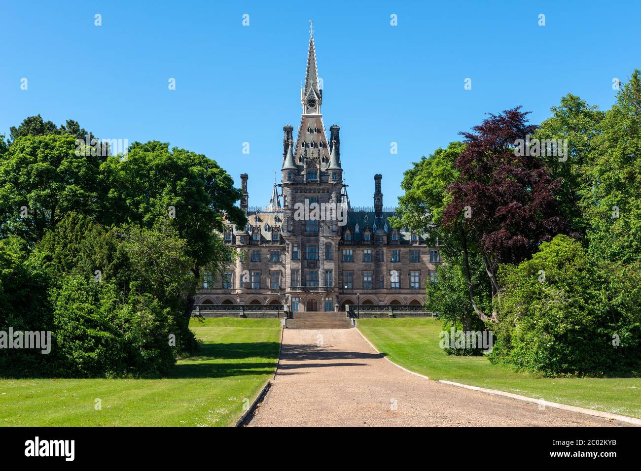 Fettes College Edinburgh, eine führende unabhängige Schule im Herzen von Edinburgh, Schottland, Großbritannien Stockfoto
