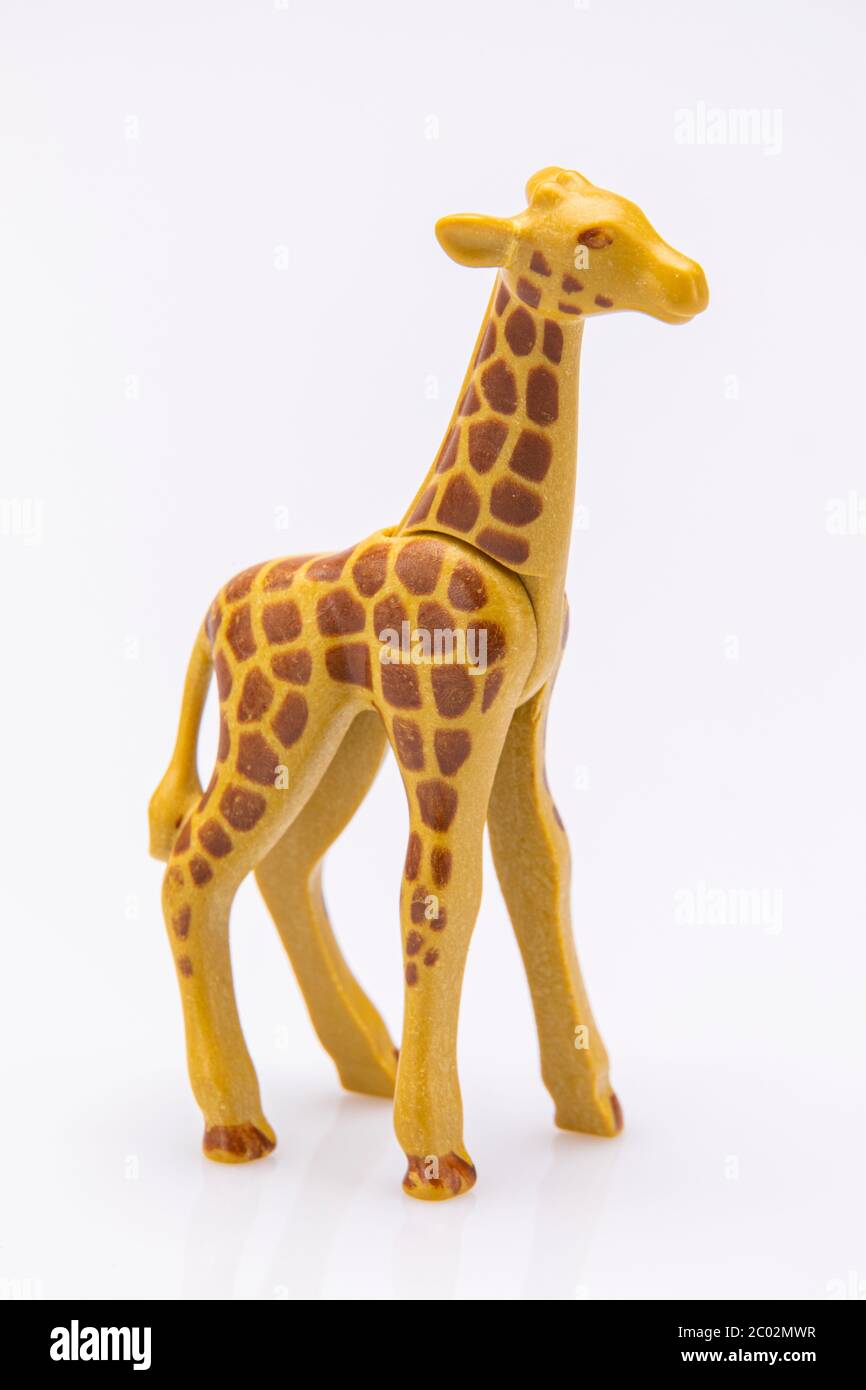 Giraffe plastikspielzeug