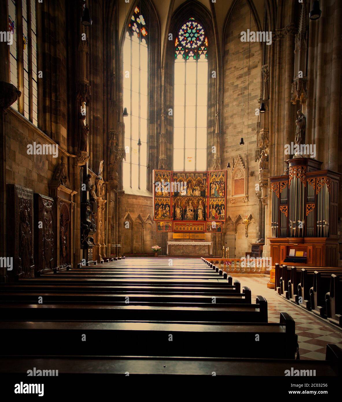 Stephansdom, Wien, Österreich Stockfoto