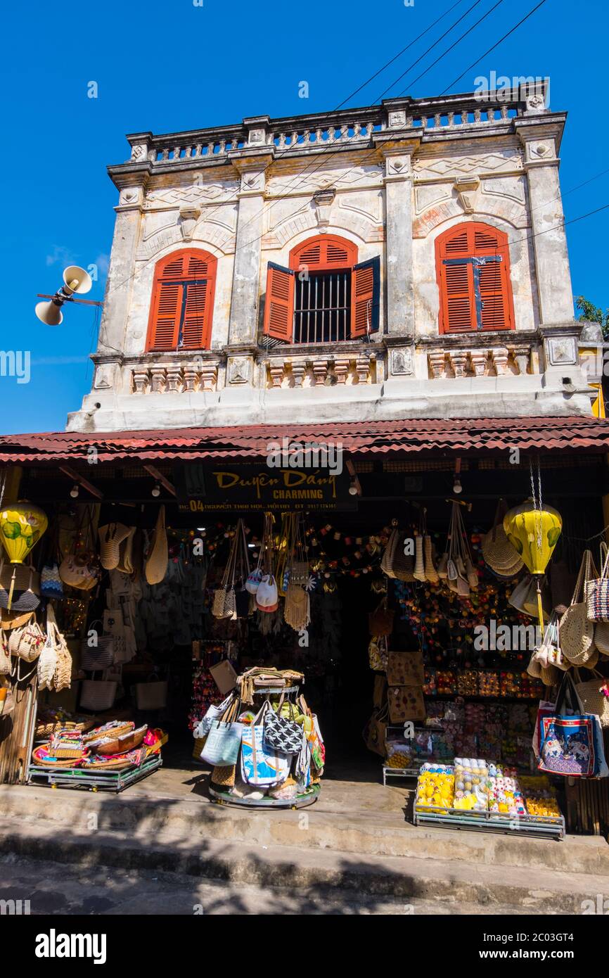 Souvenirladen, Altstadt, Hoi an, Vietnam, Asien Stockfoto