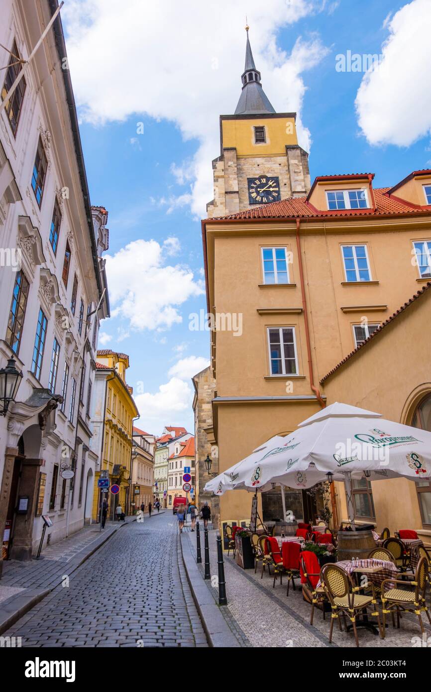 Husova, Altstadt, Prag, Tschechische Republik Stockfoto