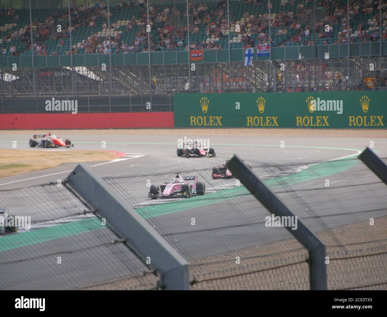 Formel 2 großer preis von großbritannien 2018 Stockfoto