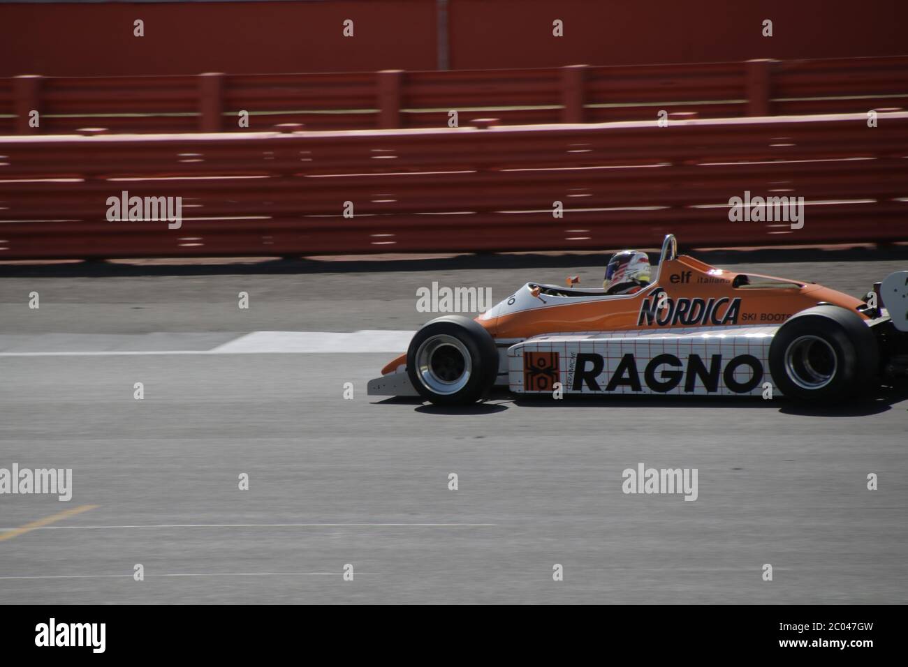 Historische f1 in silverstone Stockfoto