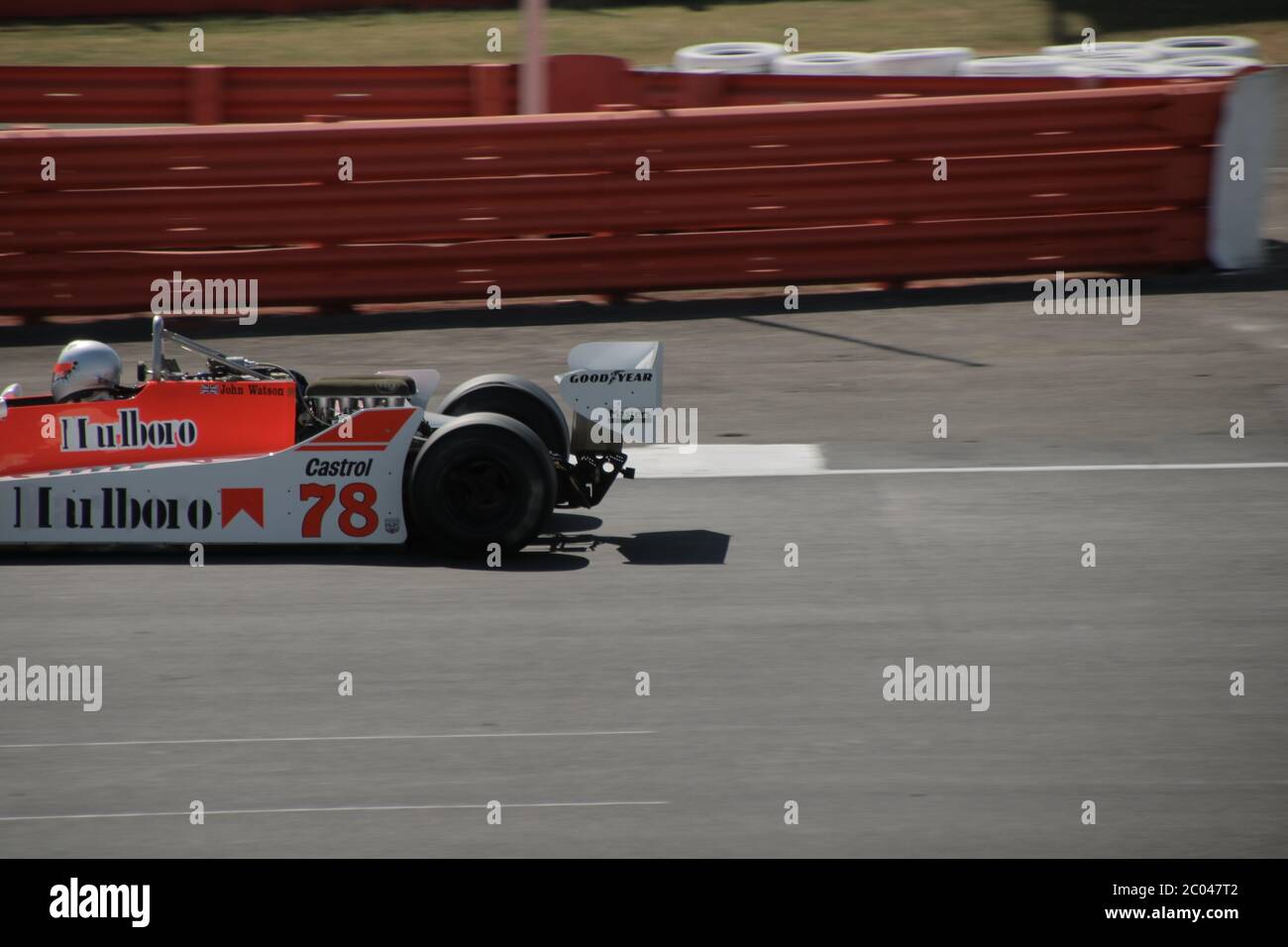 Historische f1 in silverstone Stockfoto