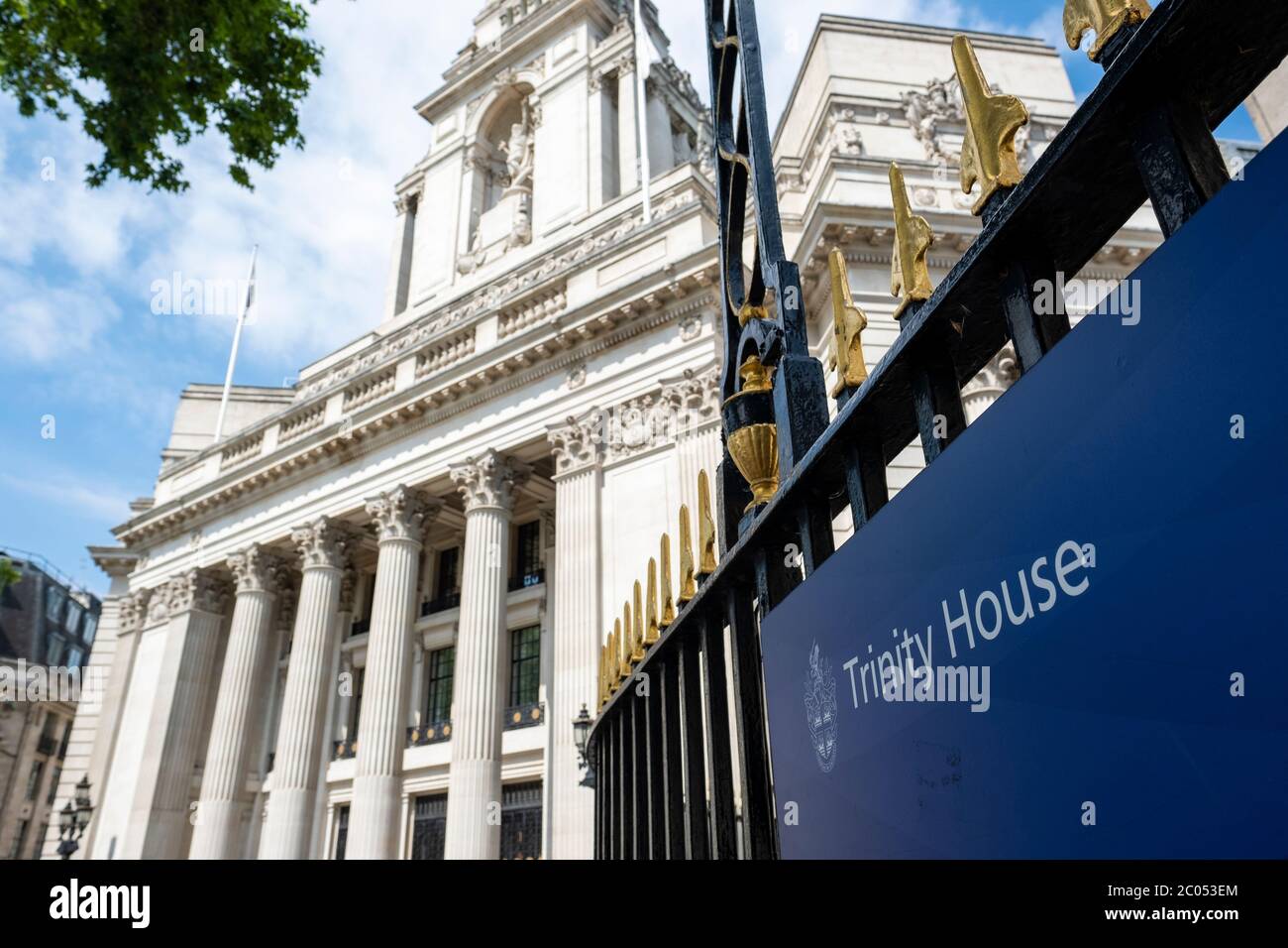 London - Trinity House , die Heimat der Londoner Hafenbehörde Stockfoto