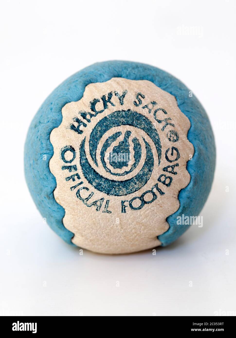 Vintage Hacky Sack Footbag Ball Stockfoto