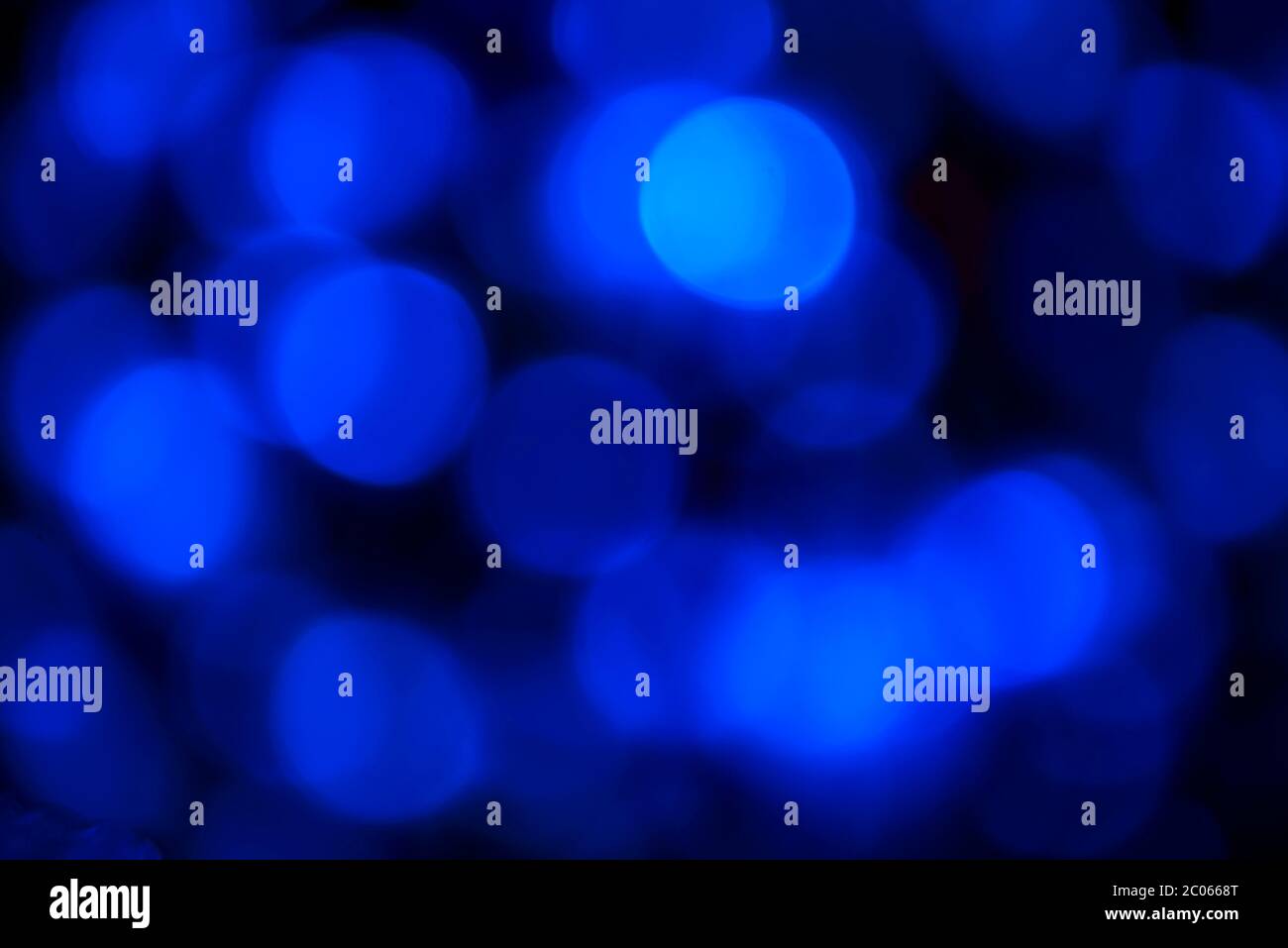 Bokeh Bälle, farbige Lichter, blaue Lichtflecken, Lichtreflexe, Deutschland Stockfoto